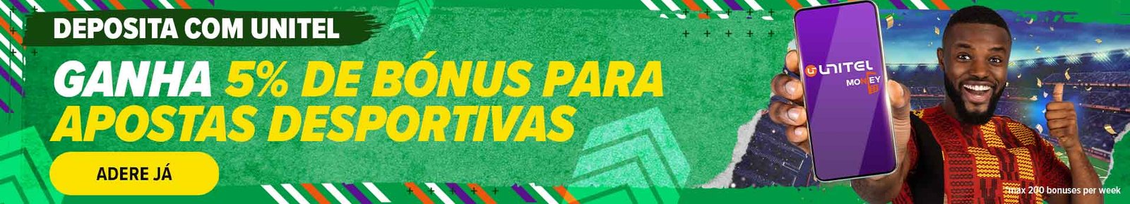 ganha 5% bonus apostas esportivas
