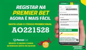 Premier Bet - Codigo Promocional